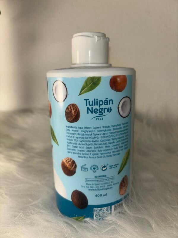 Lotion crème pour le corps coco et karité - Tulipan Negro - Image 3